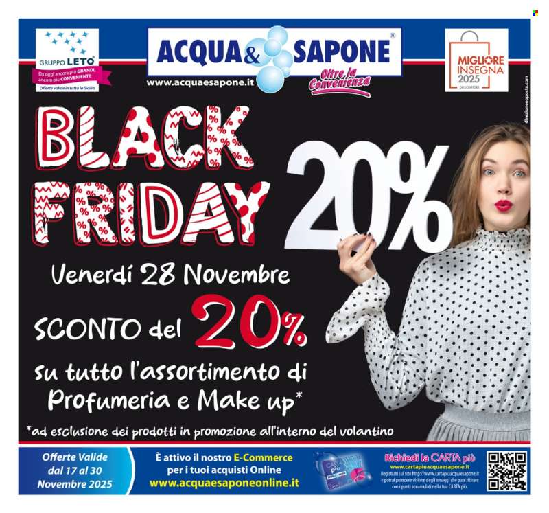 Volantino Acqua & Sapone - 17/11/2025 - 30/11/2025.