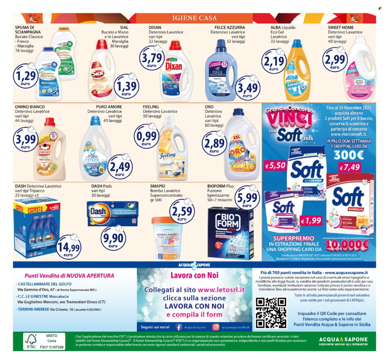 Volantino Acqua & Sapone - 17/11/2025 - 30/11/2025. Pagina 20