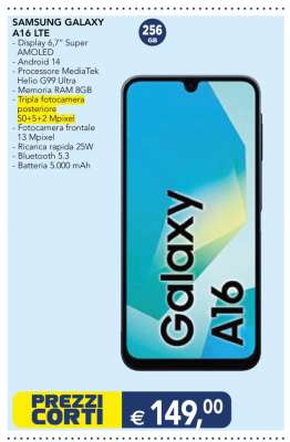 SAMSUNG GALAXY A16 LTE