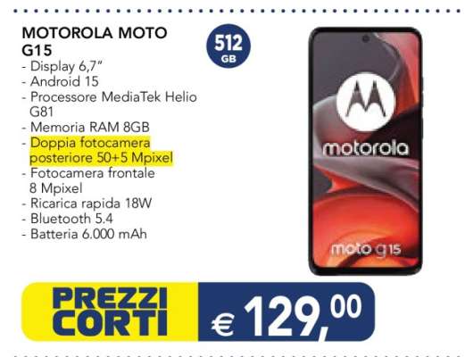Motorola Moto G15