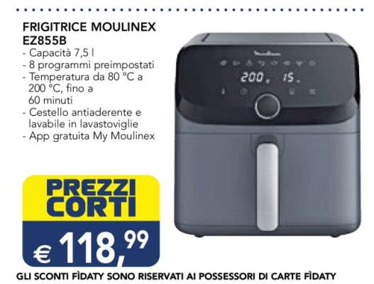 FRIGITRICE MOULINEX EZ855B