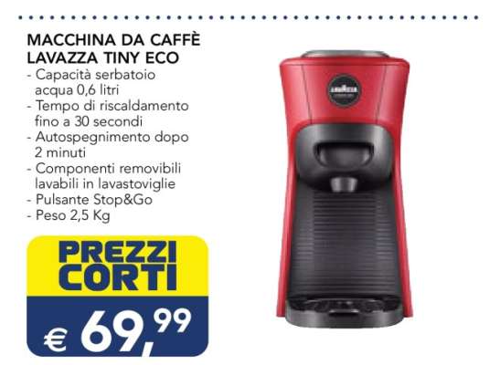 MACCHINA DA CAFFÈ LAVAZZA TINY ECO