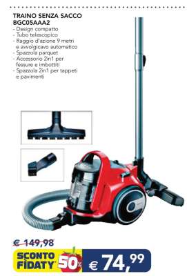 TRAINO SENZA SACCO BGC05AAA2