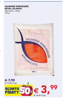 Salmone Norvegese Royal Atlantic