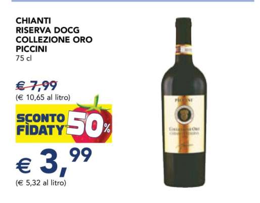 Chianti Riserva DOCG Collezione Oro Piccini