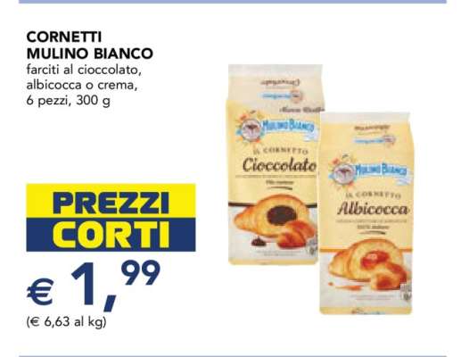 CORNETTI MULINO BIANCO