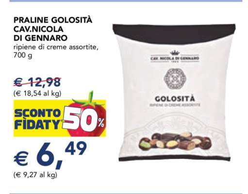 PRALINE GOLOSITÀ CAV.NICOLA DI GENNARO