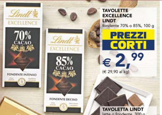 Tavolette Excellence Lindt