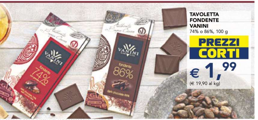 Tavoletta Fondente Vanini