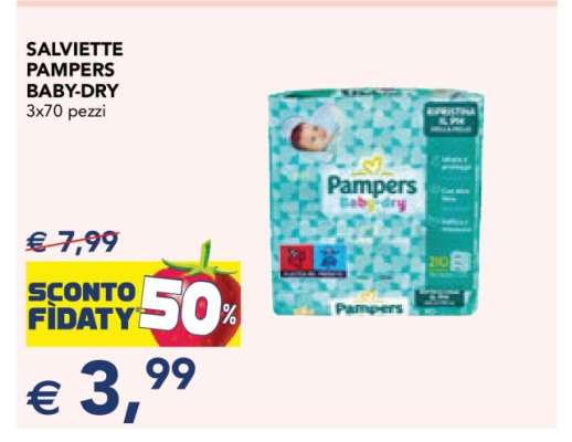 Salviette Pampers Baby-Dry