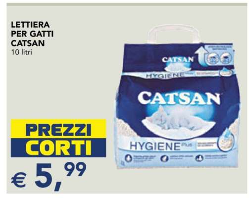 Lettiera per gatti Catsan