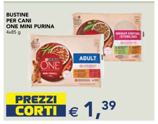 BUSTINE PER CANI ONE MINI PURINA