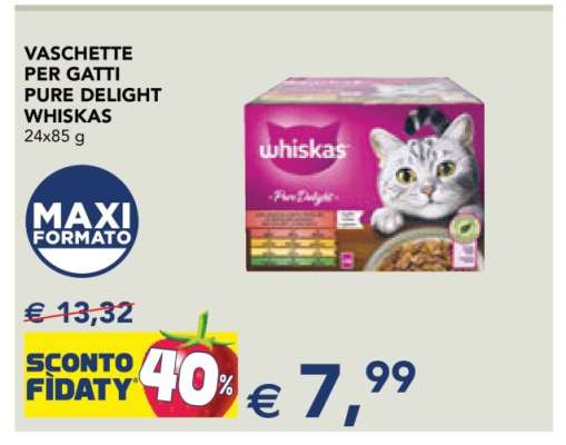 Vaschette per gatti Pure Delight Whiskas