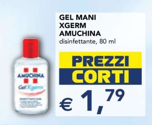 GEL MANI XGERM AMUCHINA