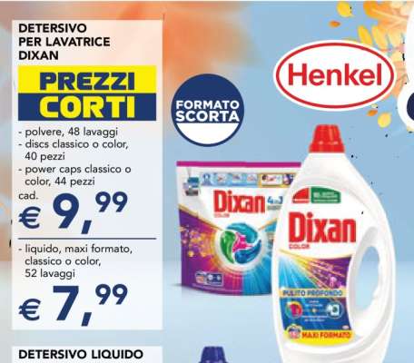 Dixan Detersivo per Lavatrice