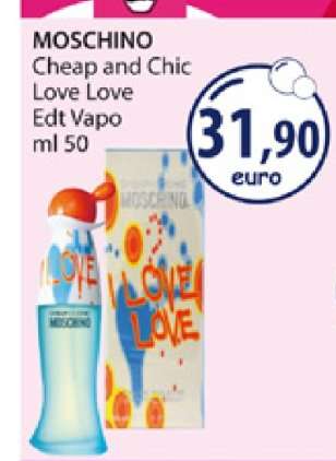 MOSCHINO Cheap and Chic Love Love Edt Vapo ml 50