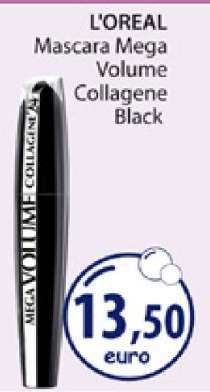 L'OREAL Mascara Mega Volume Collagene Black