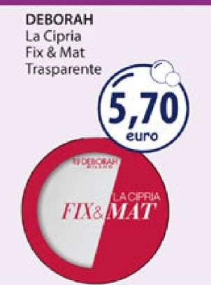 DEBORAH La Cipria Fix & Mat Trasparente