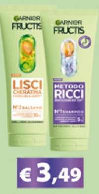 Garnier Fructis Lisci Cheratina & Metodo Ricci