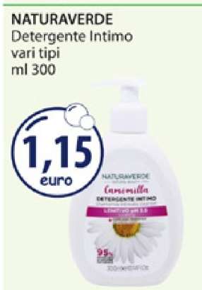 NATURAVERDE Detergente Intimo