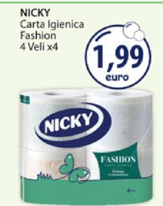 NICKY CARTA IGIENICA FASHION