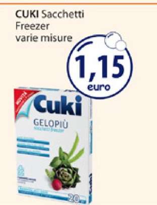 CUKI Sacchetti Freezer
