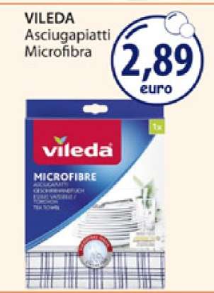 VILEDA Asciugapiatti Microfibra