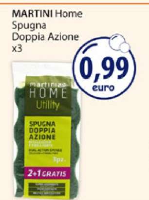 MARTINI Home Spugna Doppia Azione x3