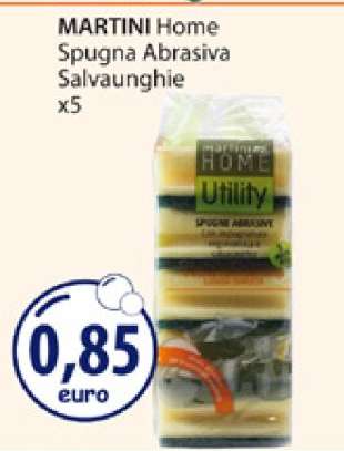 MARTINI Home Spugna Abrasiva Salvaughie x5