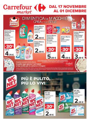 Volantino Carrefour - 17/11/2025 - 1/12/2025.