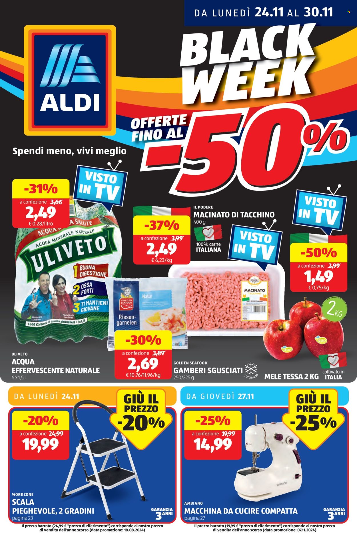 Volantino Aldi - 24/11/2025 - 30/11/2025. Pagina 1