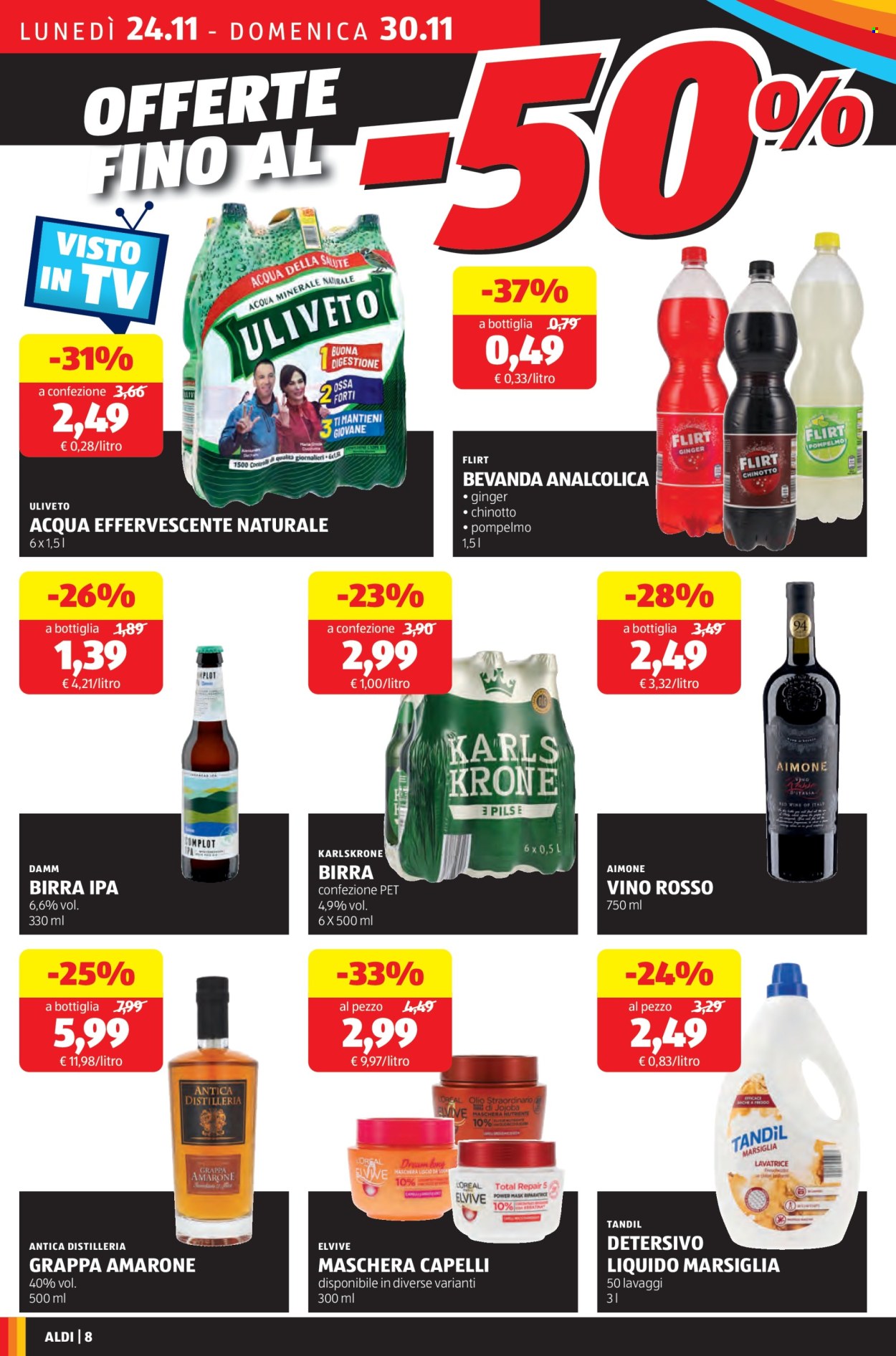 Volantino Aldi - 24/11/2025 - 30/11/2025. Pagina 8