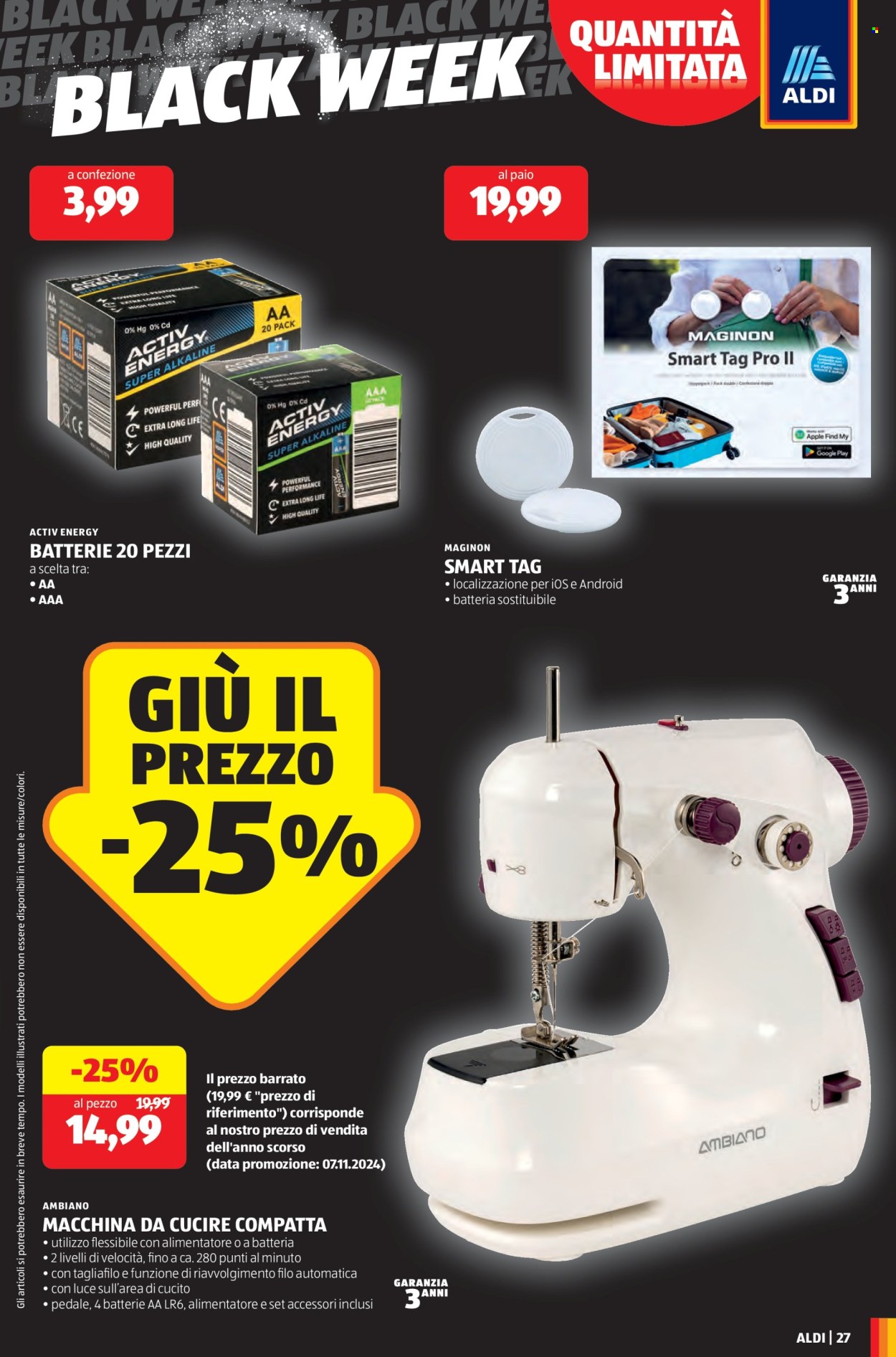Volantino Aldi - 24/11/2025 - 30/11/2025. Pagina 27