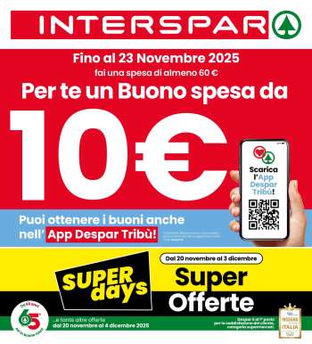 Volantino Interspar - 20/11/2025 - 4/12/2025.