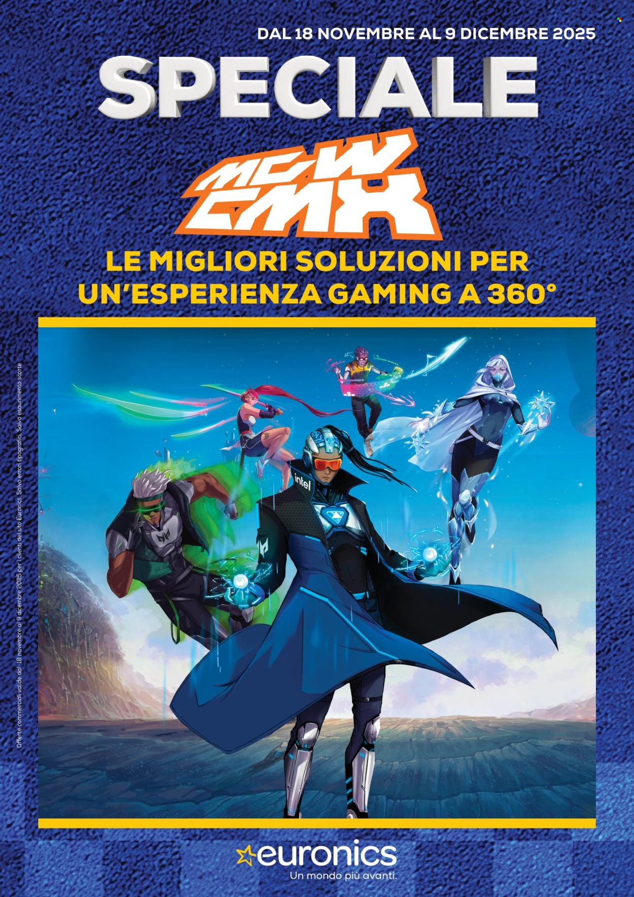 Volantino Euronics - 18/11/2025 - 9/12/2025. Pagina 1
