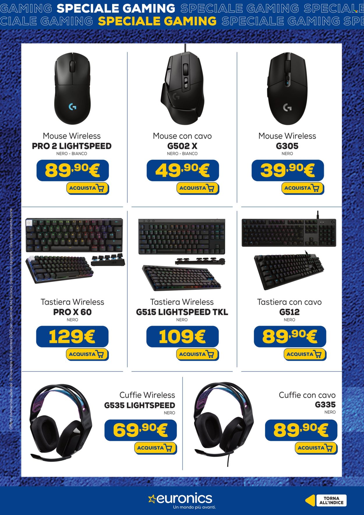 Volantino Euronics - 18/11/2025 - 9/12/2025. Pagina 6