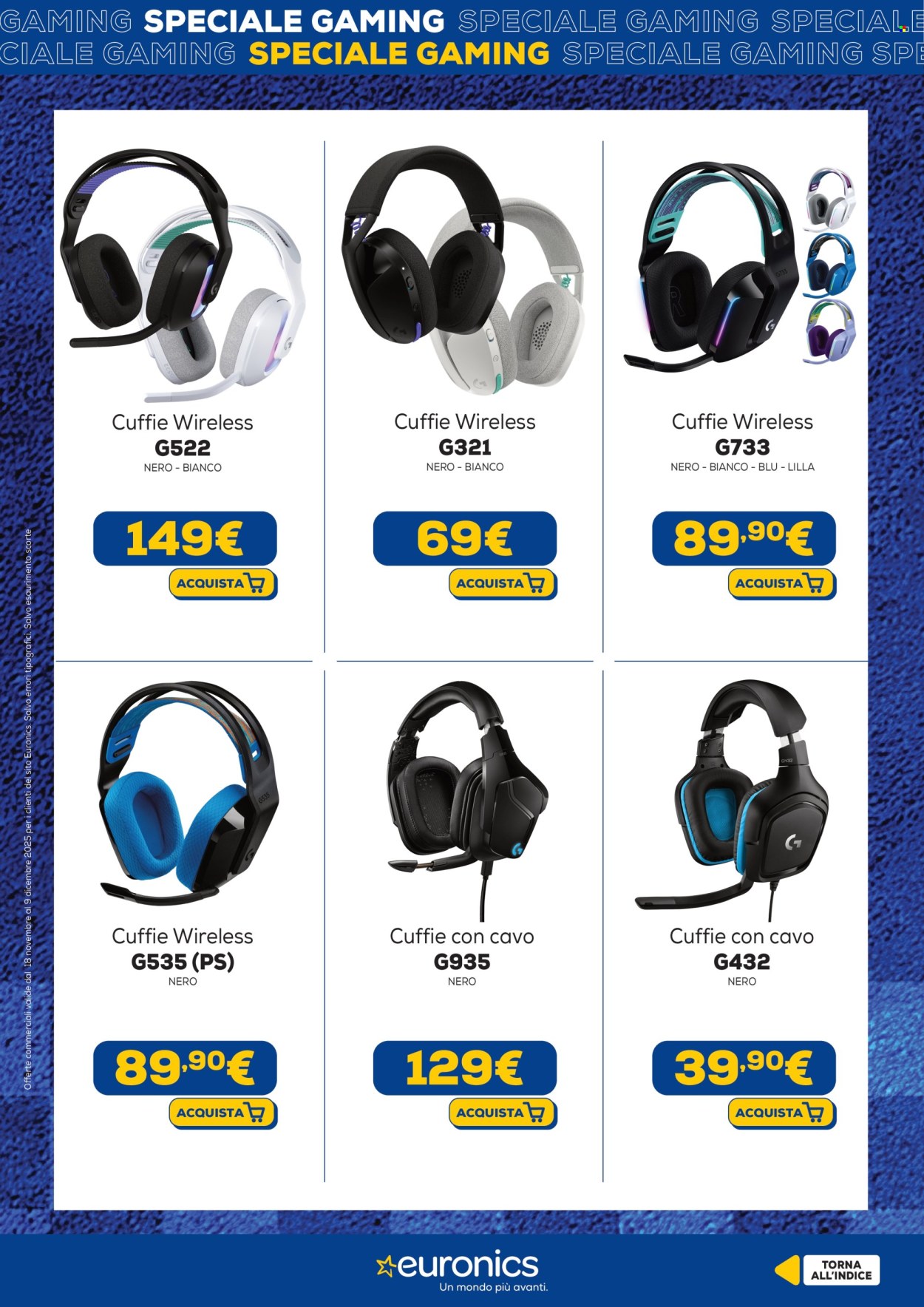 Volantino Euronics - 18/11/2025 - 9/12/2025. Pagina 7