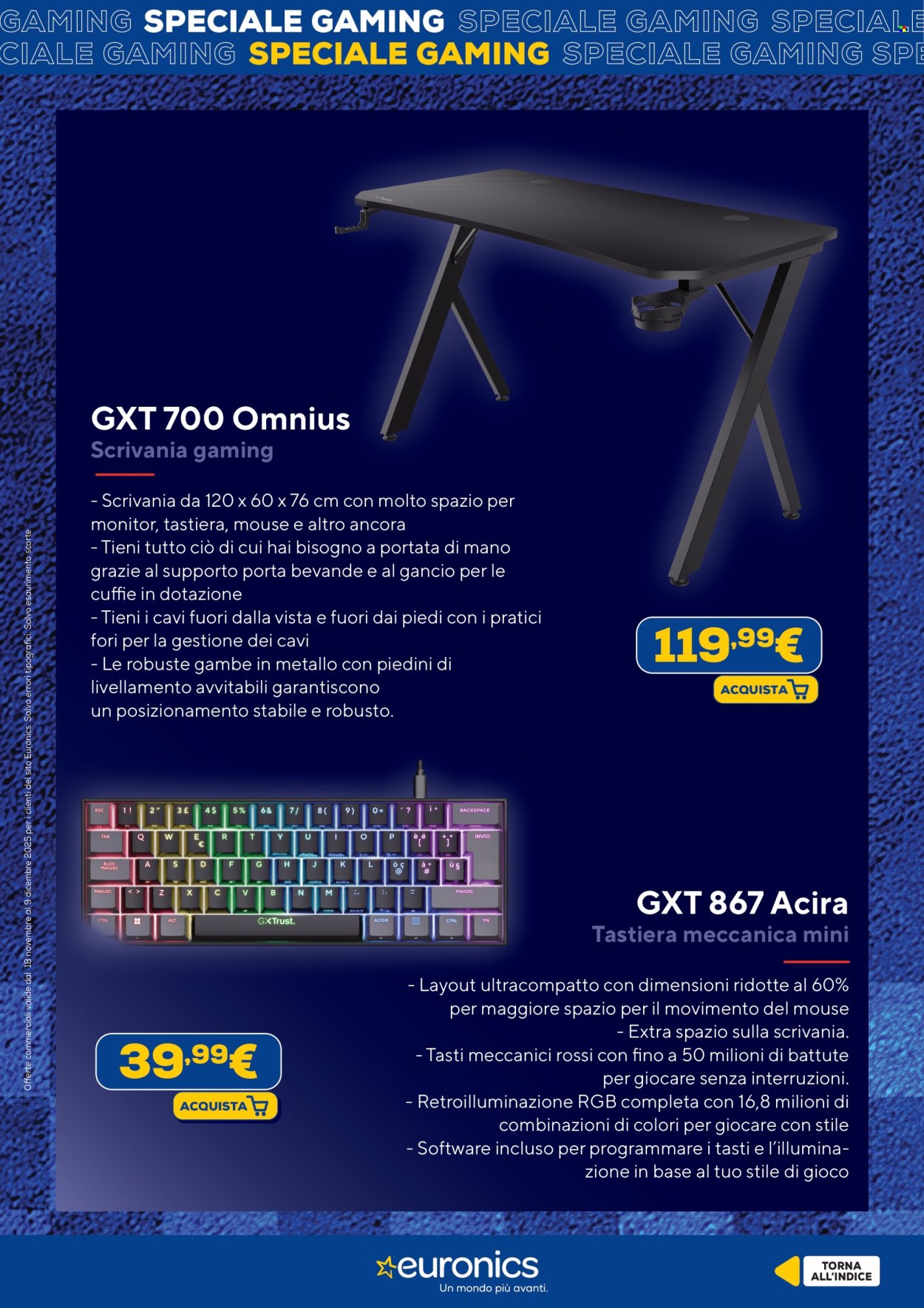 Volantino Euronics - 18/11/2025 - 9/12/2025. Pagina 11