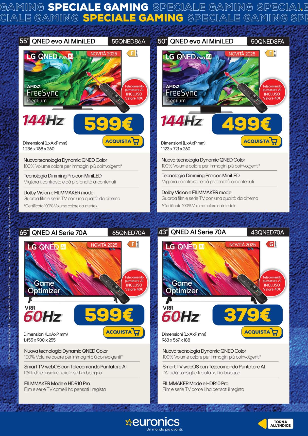 Volantino Euronics - 18/11/2025 - 9/12/2025. Pagina 14