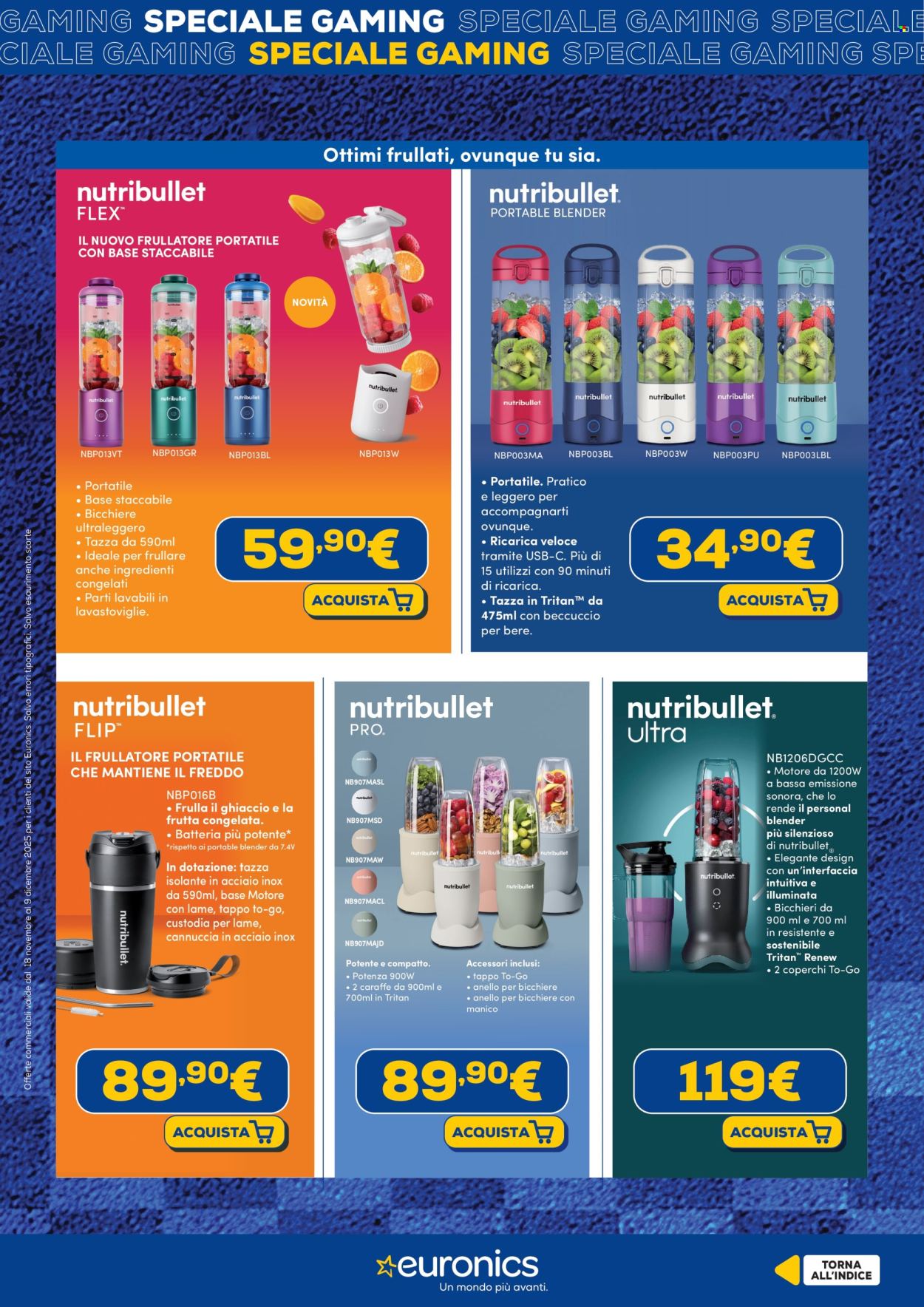 Volantino Euronics - 18/11/2025 - 9/12/2025. Pagina 21