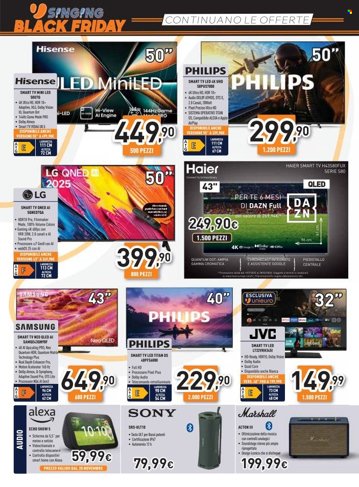 Volantino Unieuro - 19/11/2025 - 25/11/2025. Pagina 14