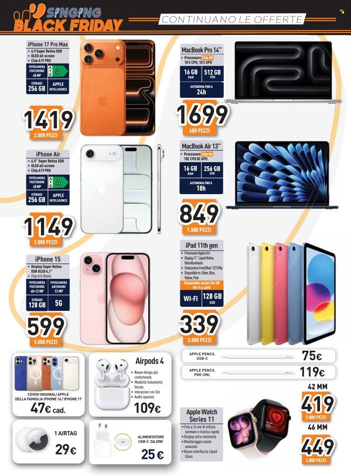 Volantino Unieuro - 19/11/2025 - 25/11/2025. Pagina 20