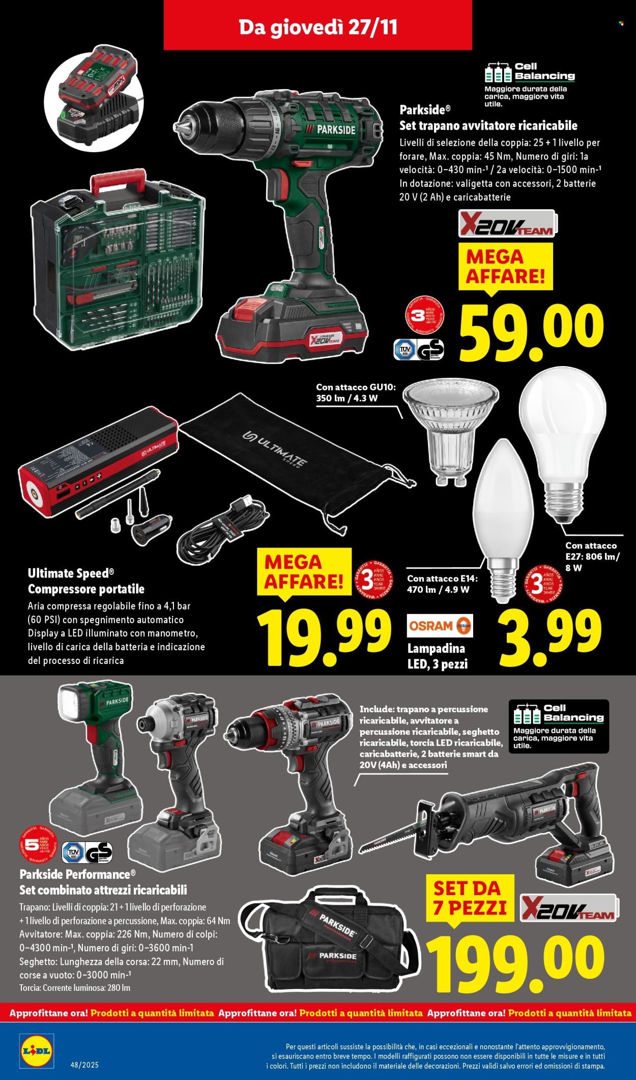 Volantino Lidl - 24/11/2025 - 30/11/2025. Pagina 40