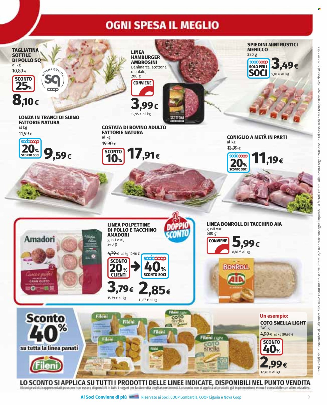 Volantino Coop - 20/11/2025 - 3/12/2025. Pagina 9