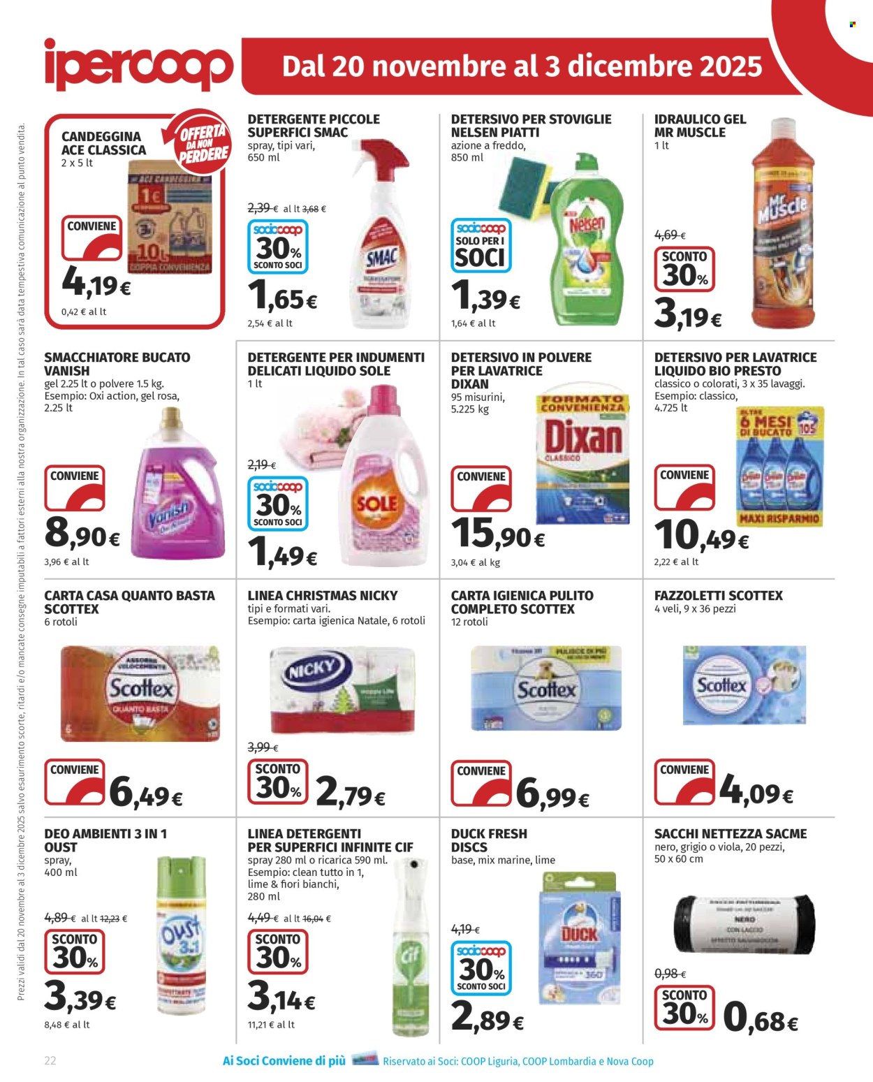 Volantino Coop - 20/11/2025 - 3/12/2025. Pagina 22