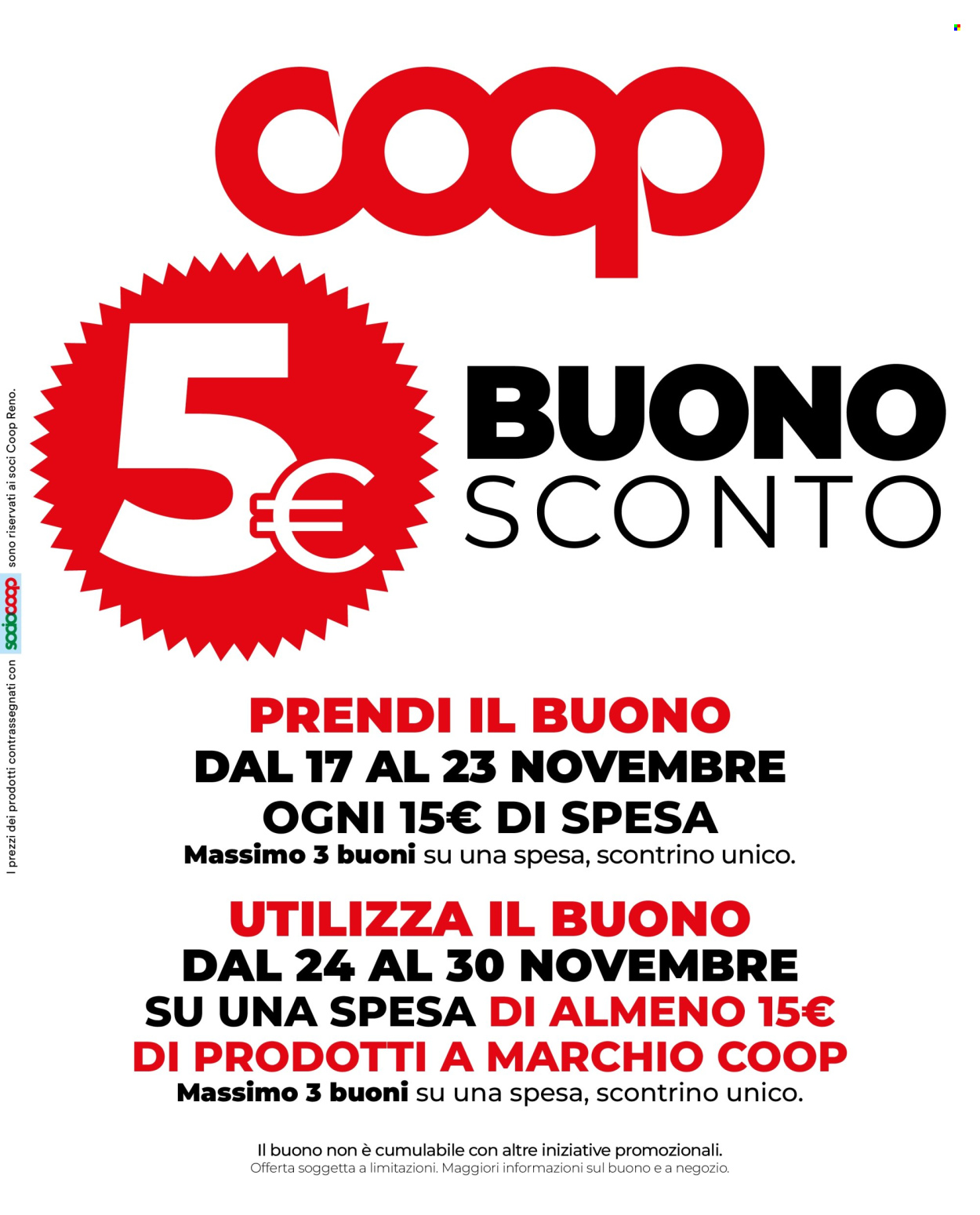 Volantino Coop - 20/11/2025 - 26/11/2025. Pagina 1
