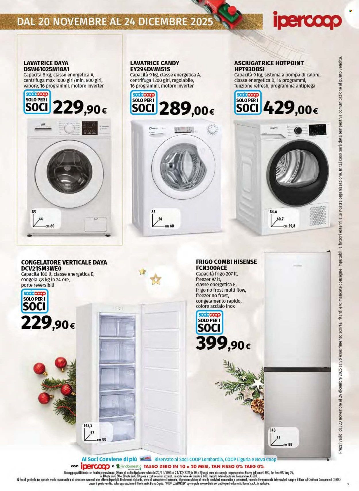 Volantino Coop - 20/11/2025 - 24/12/2025. Pagina 9