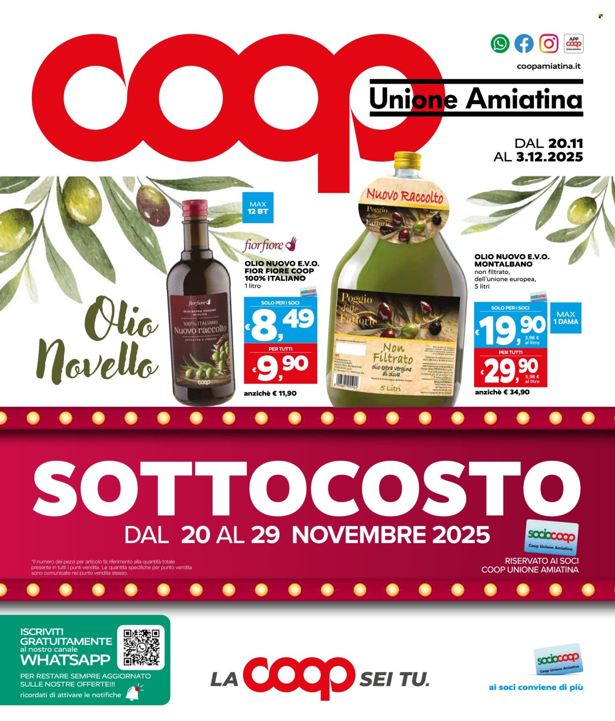 Volantino Coop - 20/11/2025 - 3/12/2025. Pagina 1