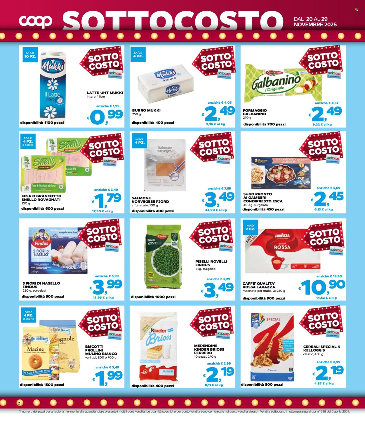 Volantino Coop - 20/11/2025 - 3/12/2025. Pagina 2