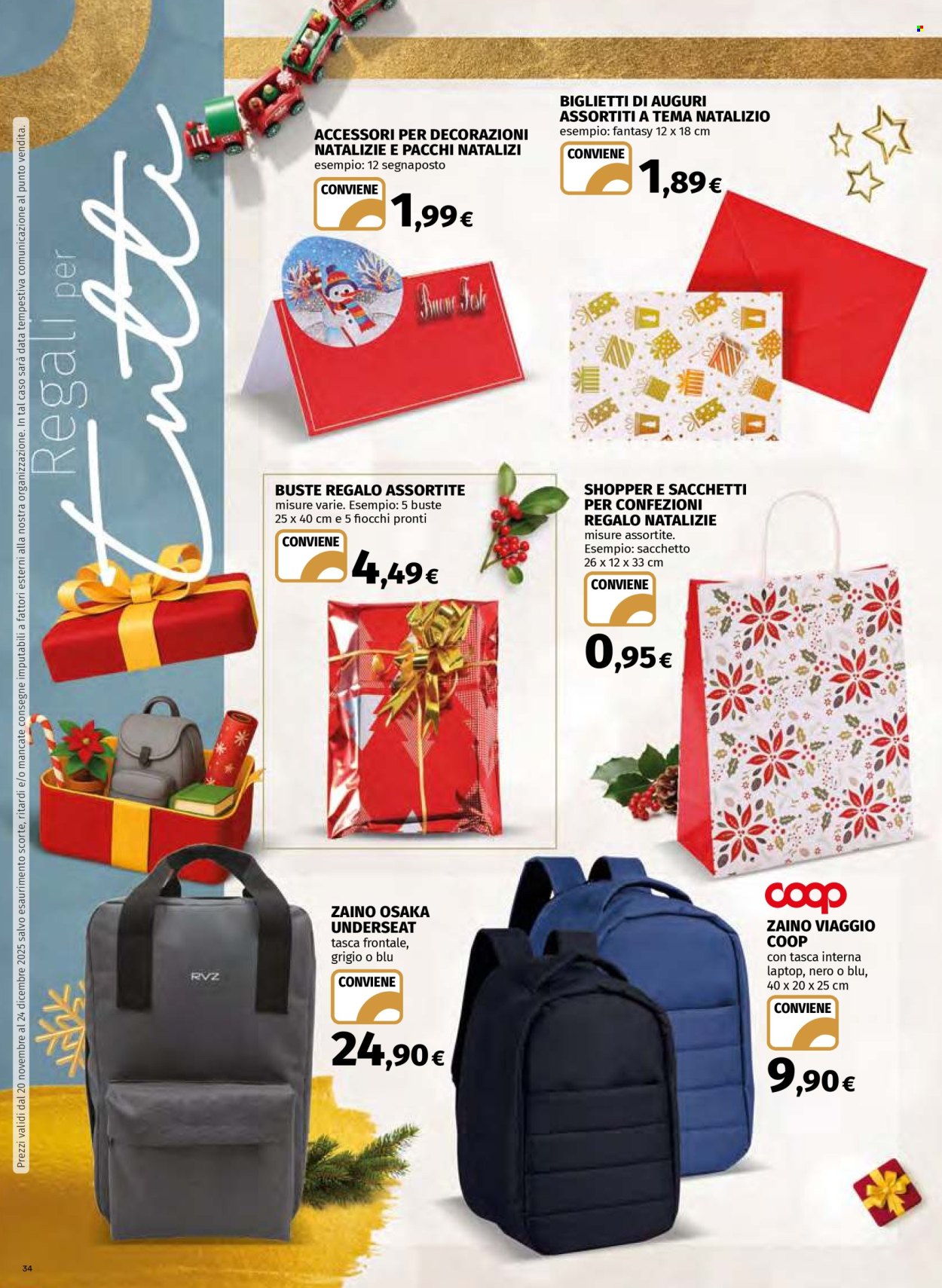 Volantino Coop - 20/11/2025 - 24/12/2025. Pagina 34